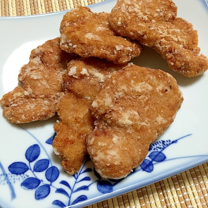 あっさり!やわらか!豚ヒレ肉の竜田揚げ風!